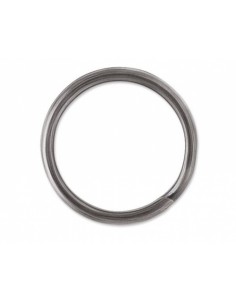 Inel despicat nr. 7 black nickel  4 buc/pachet (x 6 pachete)