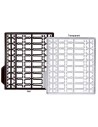 Stoppere boilies 3 dimensiuni / transparent (126 buc)