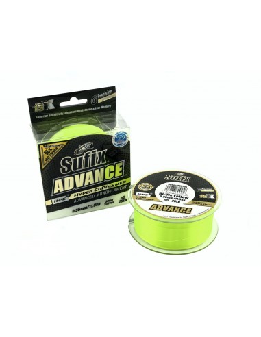 АВАНС 300 М НАМОТКА 0.23 ММ 5.0 КГ 1.8 11LB HI VIS ЖЪЛТ