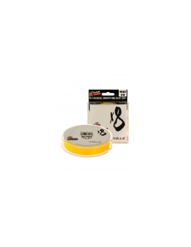 Sufix X8 135M 0.104MM 5.0KG 11LB HOT YELLOW