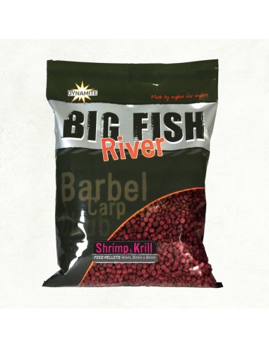 Big Fish River - Пелети от скариди и крил 4/6/8mm 1,8kg