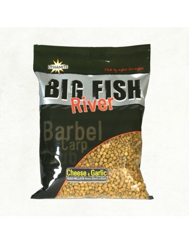 Big Fish River - Сирене и чесън, пелети 4/6/8mm 1,8kg