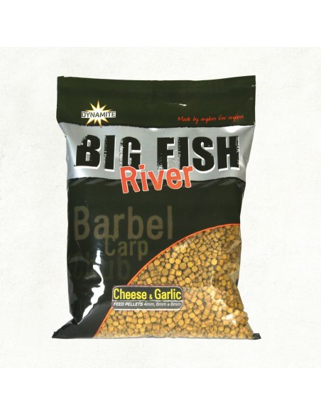 Big Fish River - Сирене и чесън, пелети 4/6/8mm 1,8kg
