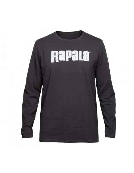 Тениска с дълъг ръкав Rapala Charcoal (XL)
