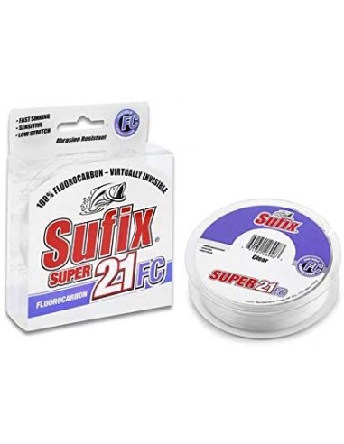 СУПЕР 21 ФЛУОРОКАРБОН 150 М 0,18 ММ/2,9 КГ 1,3/7 LB/ПРОЗРАЧЕН