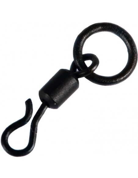 CARP SPIRIT SPINNER SWIVEL W RING 4KG X10