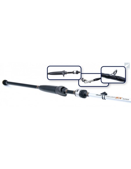 Okuma Helios SX Casting 6'6'' 195cm 7-18g ML 2sec