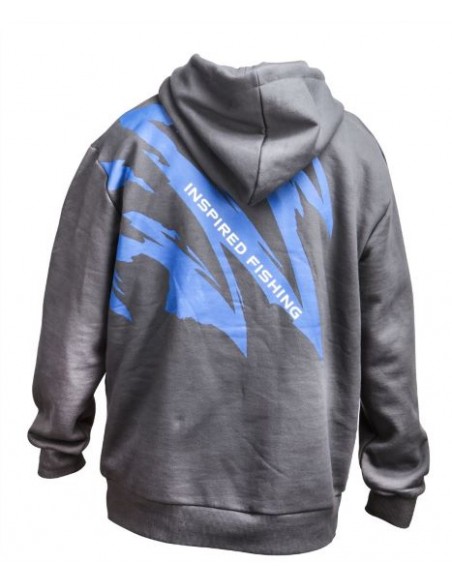 ОКУМА СИВА БЛУЗА С КАЧУЛКА XXXL