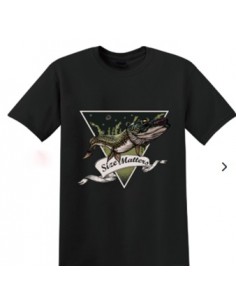 Тениска OKUMA PIKE BLACK (тениска) XXL