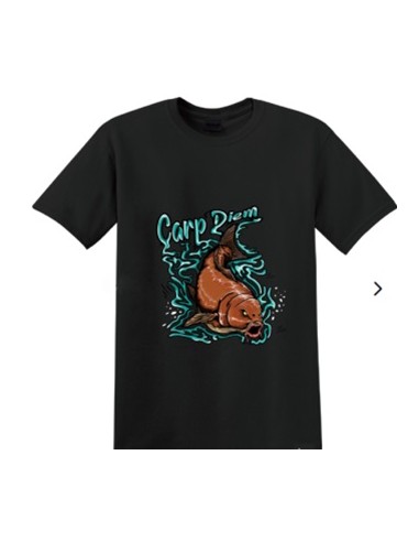 OKUMA Т-ШИШКА CARP BLACK (тениска) XL