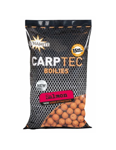 Carptec Salmon Boilies 15mm 1.8kg