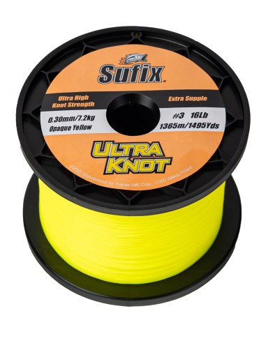 ULTRA KNOT 0.235mm - 1950m - 8LB - OPAQUE YELLOW