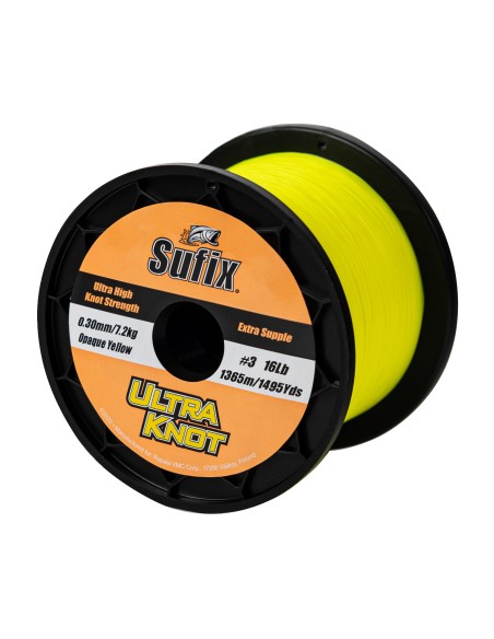 ULTRA KNOT 0.355mm -  890m - 20LB - OPAQUE YELLOW