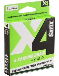 копие на копие на копие на SUFIX SFX 4X ОПЛЕТКА 150YDS 0.205MM/11.5KG/ 1.5/25LB/ ГОРЕЩО ЖЪЛ