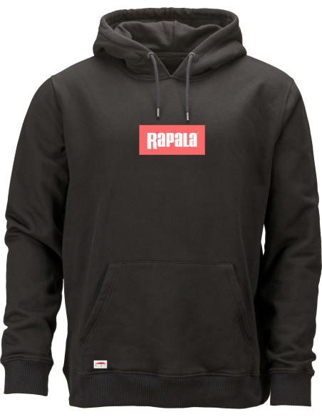 Rapala hanorac negru logo rosu XXL