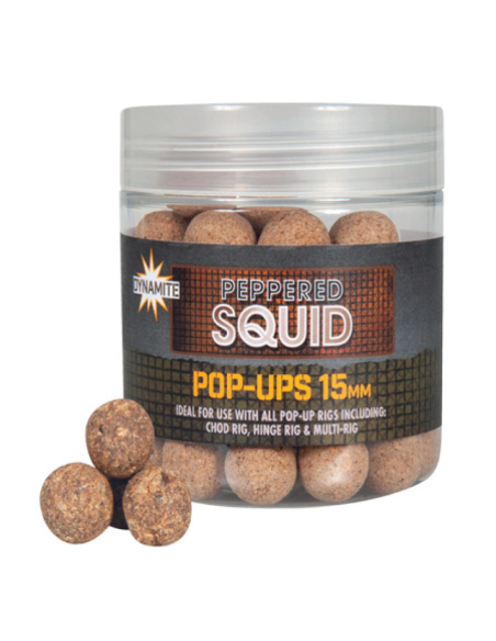 Peppered Squid Foodbait Pop-Ups 15mm
