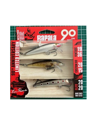RAPALA 90 YEARS LURE KIT R90 FSNT