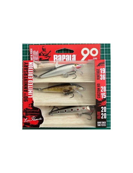 RAPALA 90 YEARS LURE KIT R90 FSNT