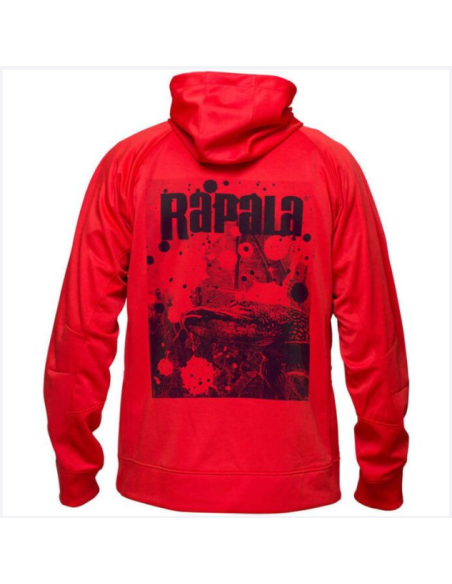 Rapala Splash Hoodie - червена (XL)