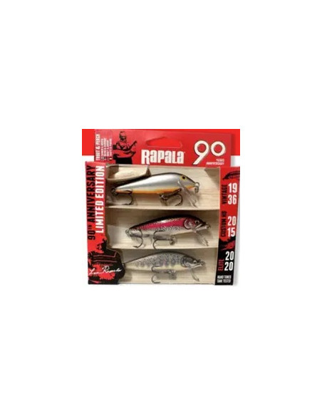 RAPALA 90 YEARS LURE KIT R90 CDSBRT