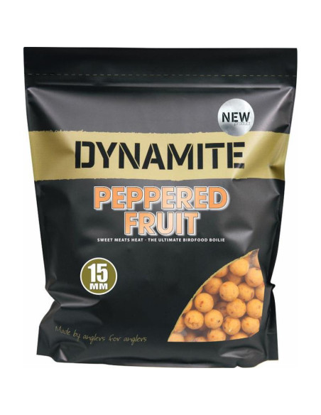Peppered Fruit Boilies 15mm 1kg