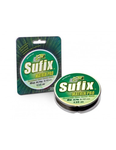 Sufix MATRIX PRO 135M 0,15MM 20LB/10KG/MID.GREEN