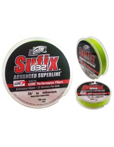 Sufix 832 120M 0.20MM 0.20MM/13.50KG/30LB/Neon Lime