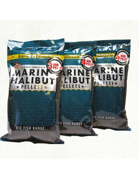 Marine Halibut Pellets 14mm 900g