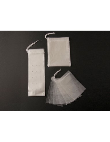 Разтворими торбички от PVA с шнур 70x100mm (10 бр.)