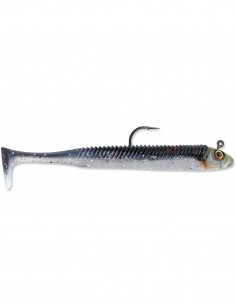 360GT SEARCHBAIT MINNOW 3.5"- 1/8 OZ ЧЕРЕН ГРЪБ, СРЕБЪРНО ЗВЪНЧЕ